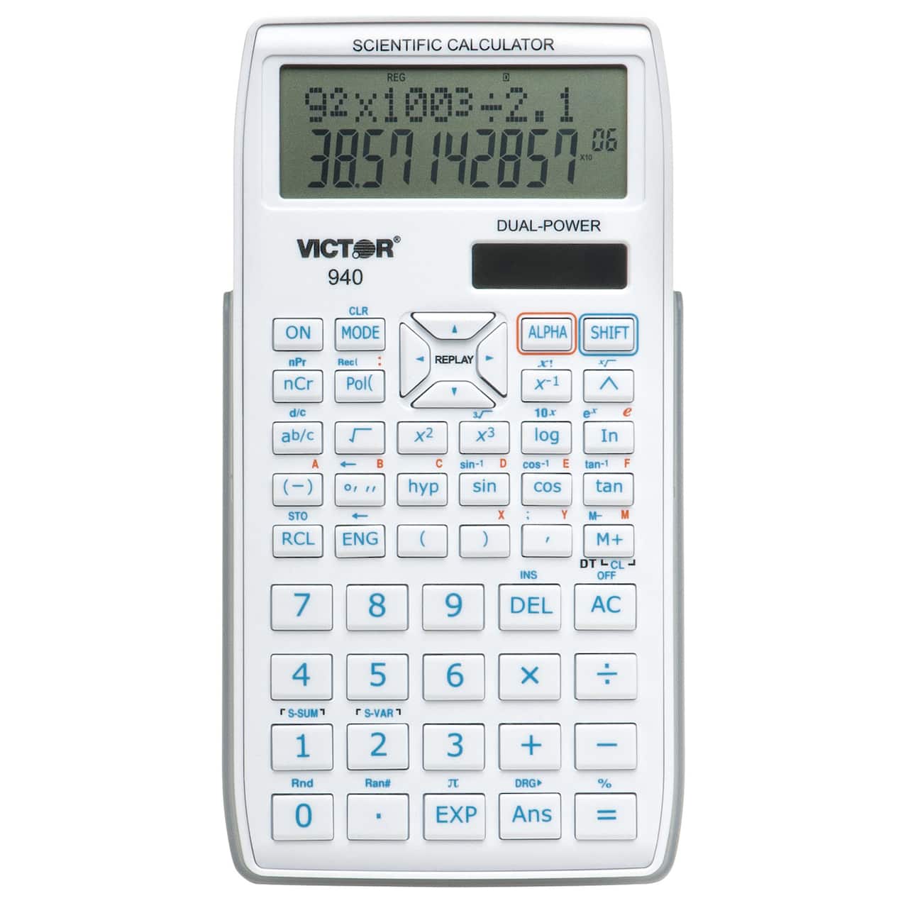 Victor® 940 Two-Line Display Scientific Calculator